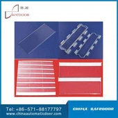 Przezroczyste drzwi rolowania